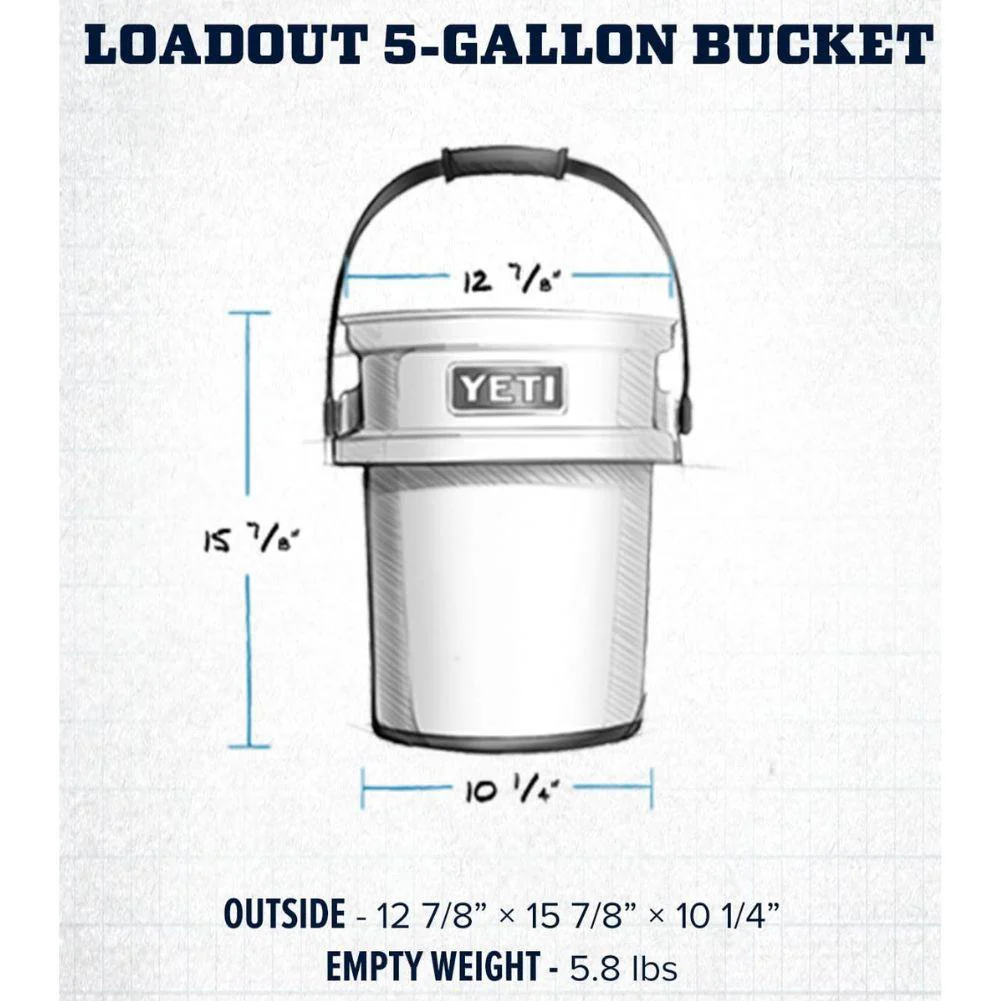 Yeti Loadout 5 Gallon Bucket (Venom) - Image 10