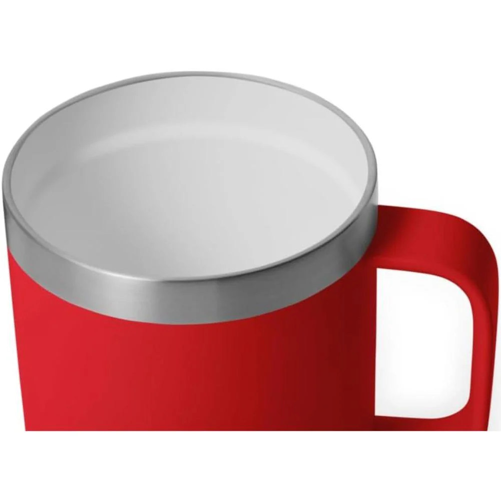 Yeti Rambler 10 oz (295 ml) Stackable Ceramic Lining Mug (Rescue Red) - Image 4