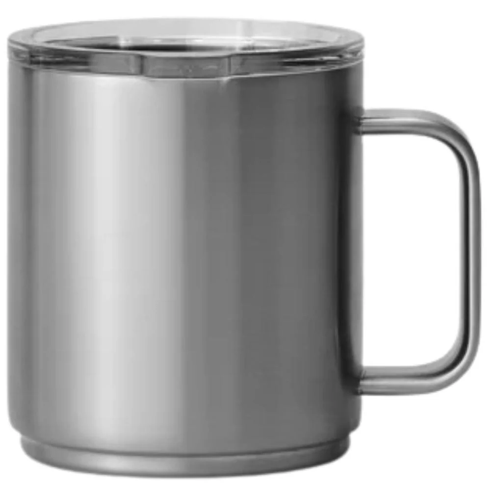Yeti Rambler 10 oz (295 ml) Stackable Ceramic Lining Mug (Stainless Steel) - Image 3