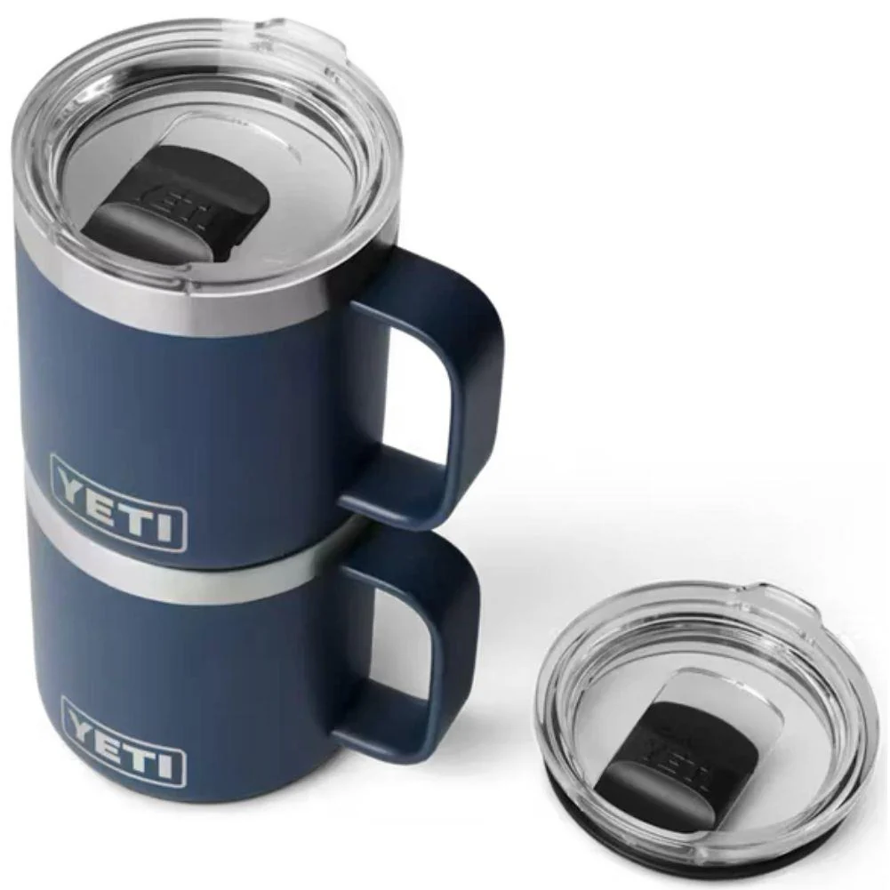 Yeti Rambler 10 oz (295 ml) Stackable Ceramic Lining Mug (Stainless Steel) - Image 5