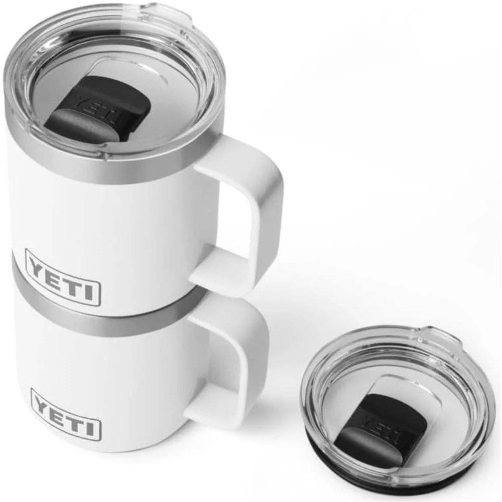 Yeti Rambler 10 oz (295 ml) Stackable Ceramic Lining Mug (White) - Image 5