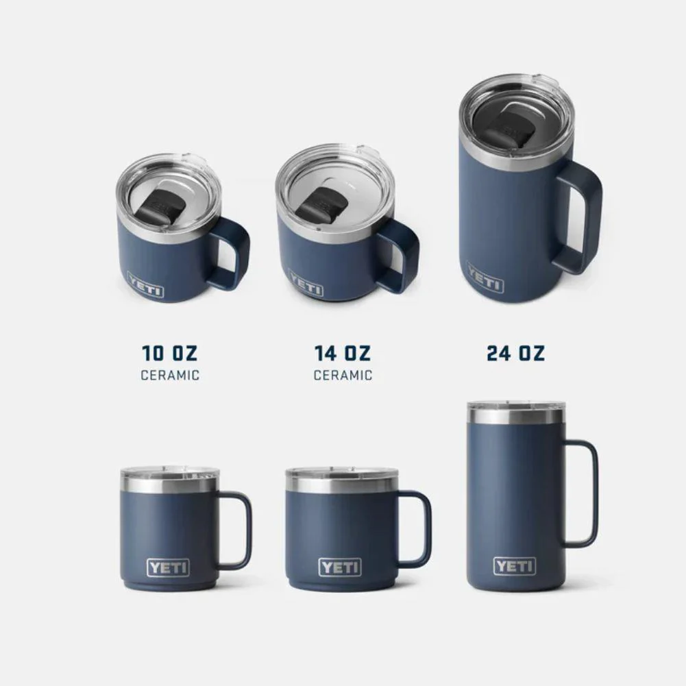 Yeti Rambler 10 oz (295 ml) Stackable Ceramic Lining Mug (White) - Image 6