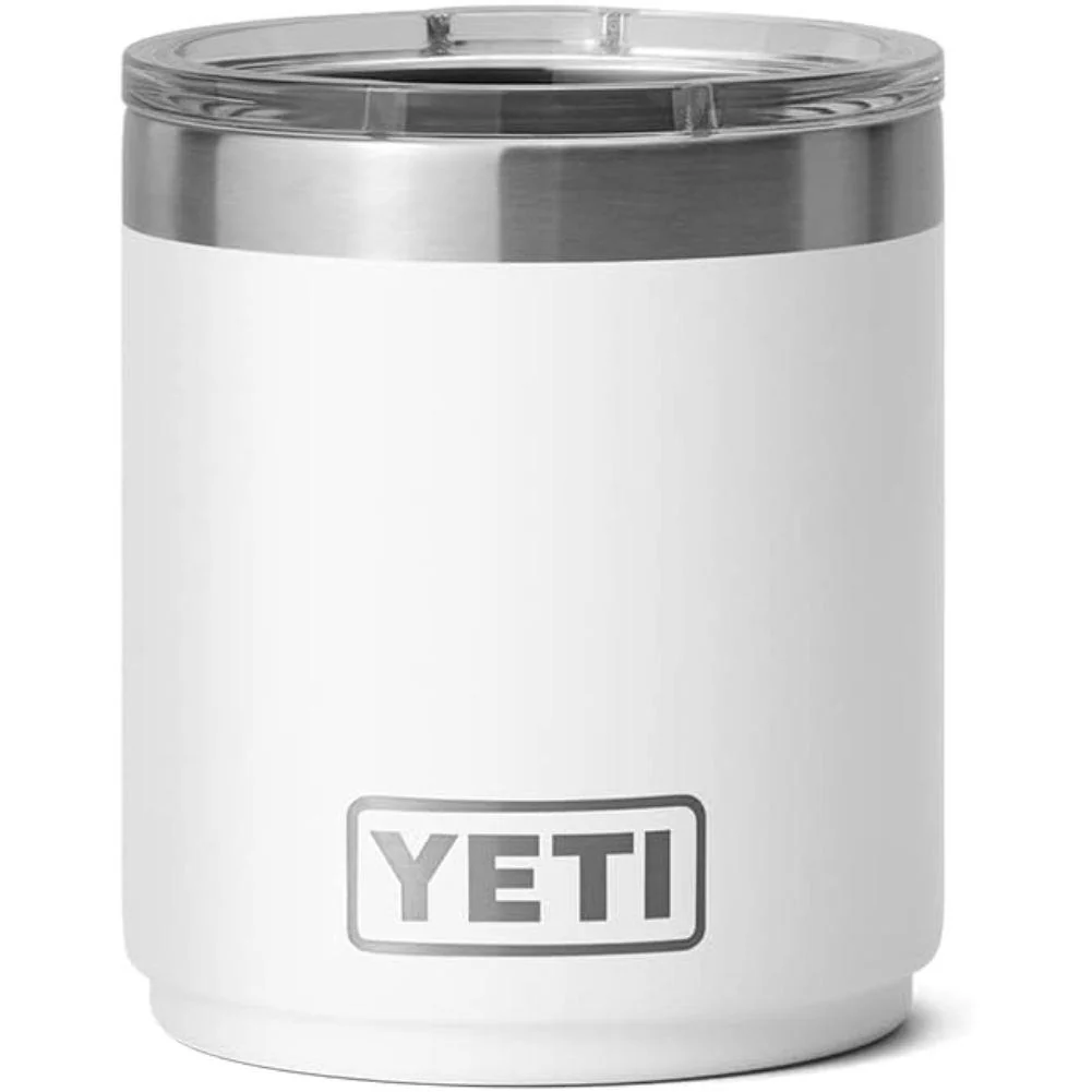 Yeti Rambler 10 oz (296 ml) Stackable Lowball (White)