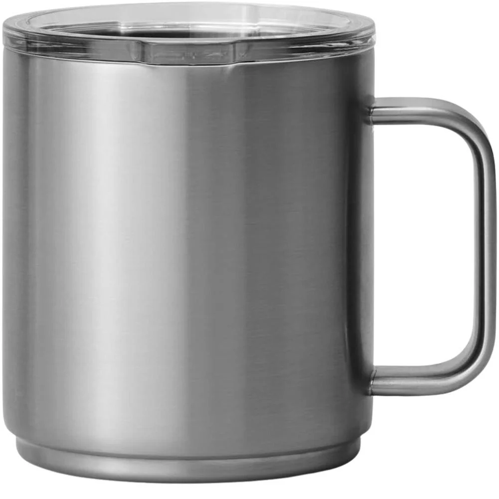 Yeti Rambler 10 oz (296 ml) Stackable Mug (Stainless Steel) - Image 3