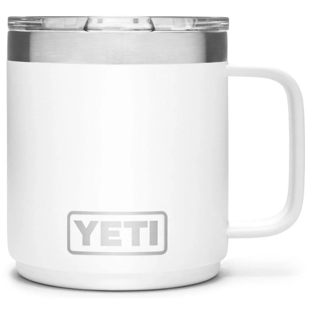 Yeti Rambler 10 oz (296 ml) Stackable Mug (White)