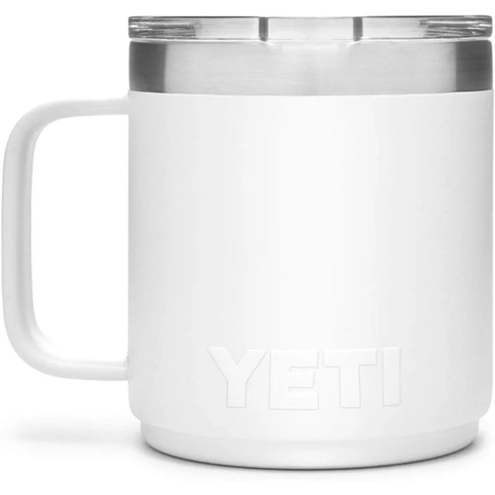 Yeti Rambler 10 oz (296 ml) Stackable Mug (White) - Image 3