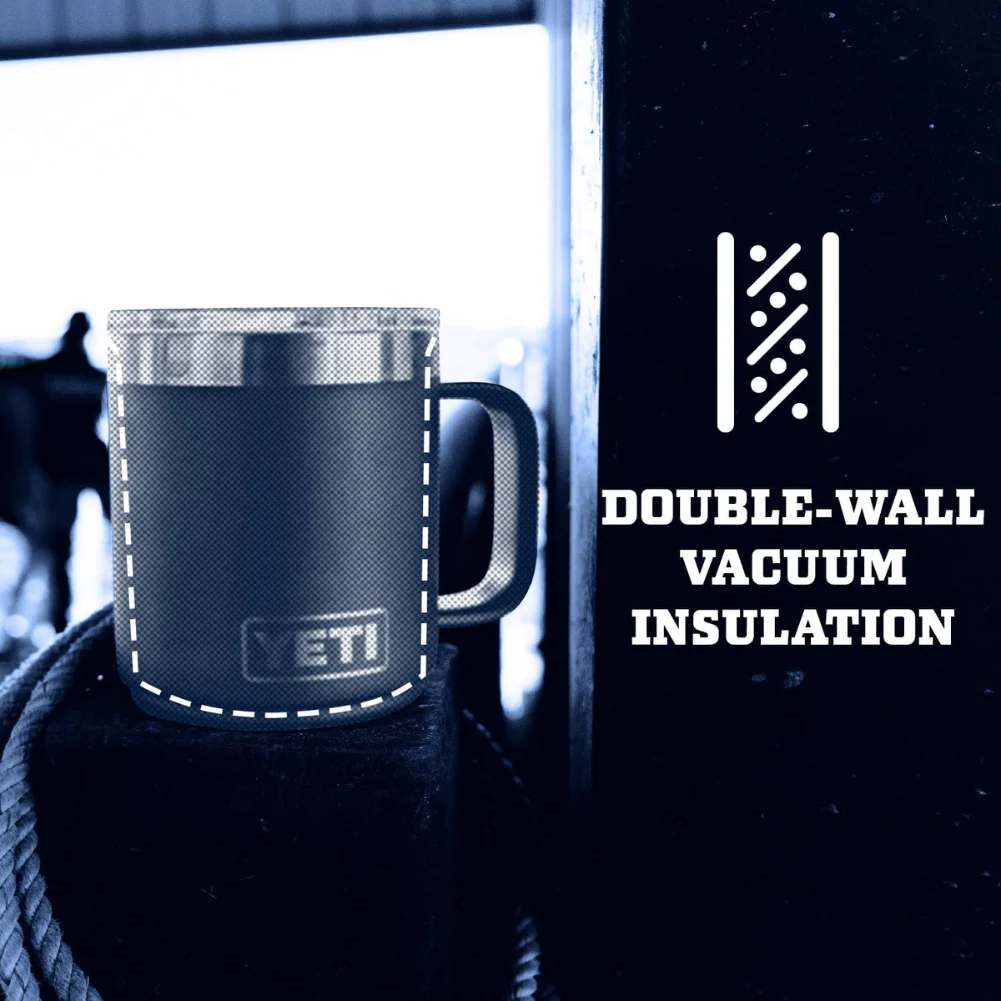 Yeti Rambler 10 OZ Mug (Navy) - Image 8