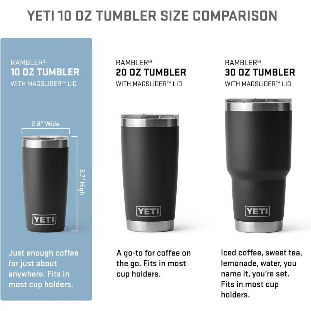Yeti Rambler 10 OZ Tumbler (Moon Dust) - Image 5