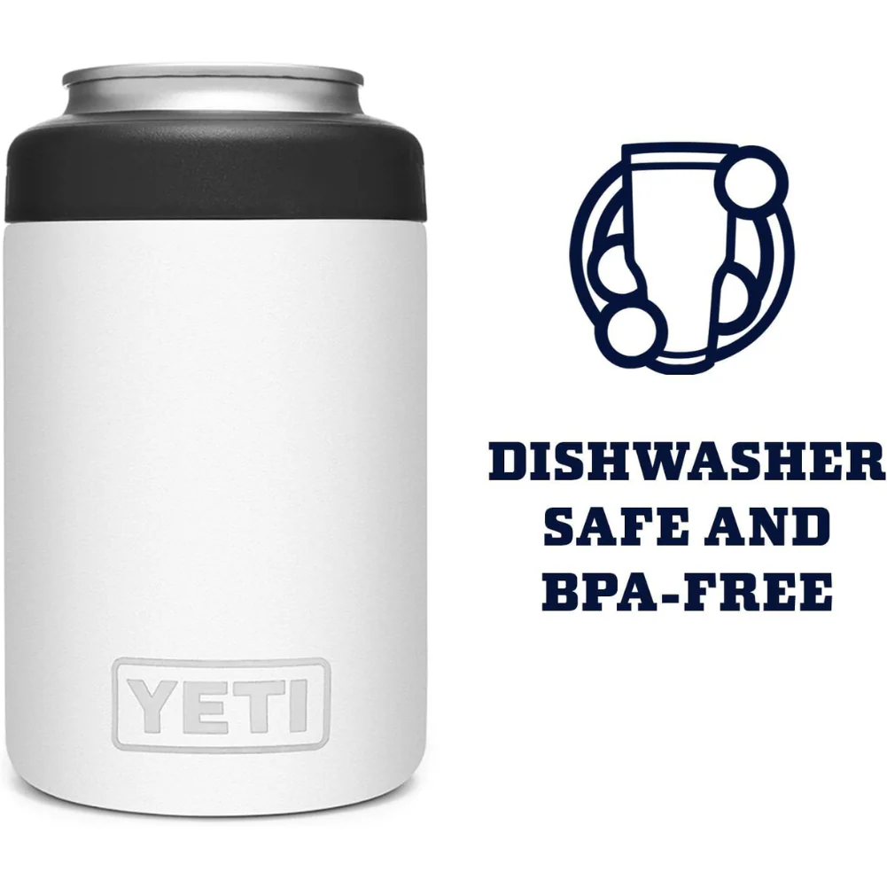 YETI Rambler 12oz Colster Can Insulator (White) - Image 3