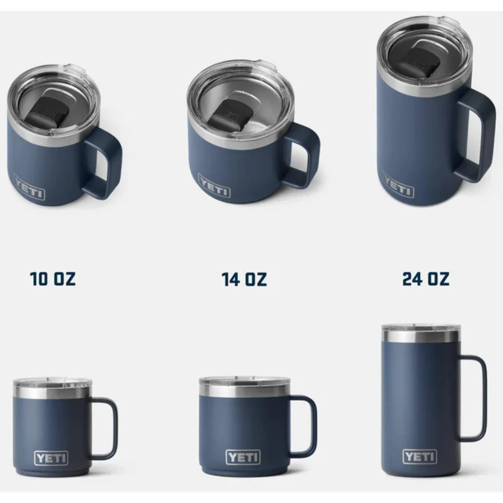 YETI Rambler 14 OZ (414ml) Stackable MS Mug (Rescue Red) - Image 7