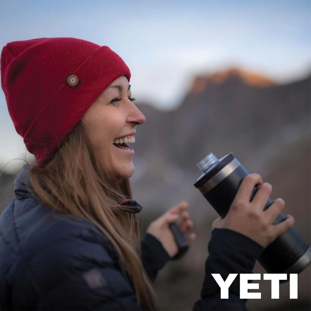 Yeti Rambler 18 OZ Bottle With Chug Cap (Harvest Red) - Image 10