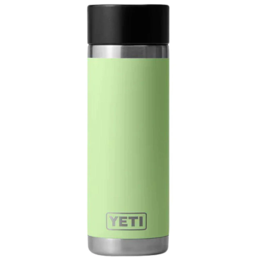 Yeti Rambler 18 OZ Bottle With Hotshot Cap (Key Lime)