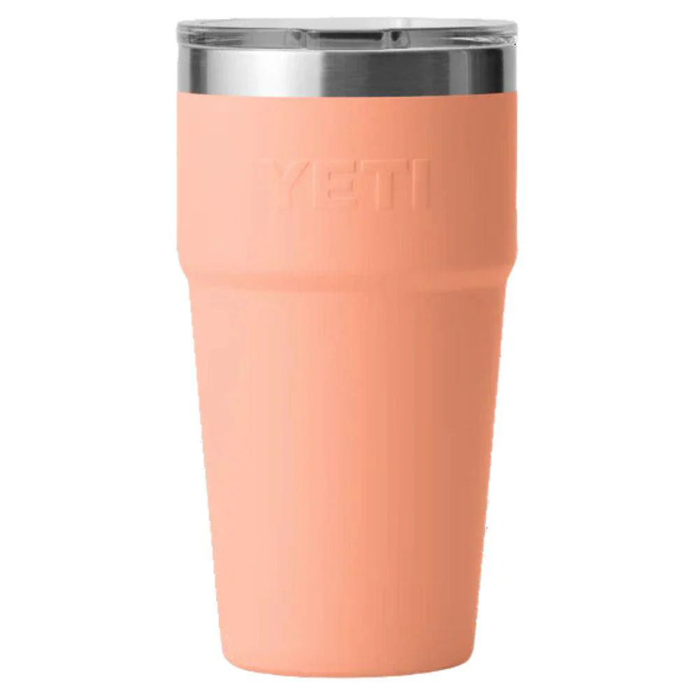 Yeti Rambler 20 oz (591 ml) Stackable Cup (Lowcountry Peach) - Image 2
