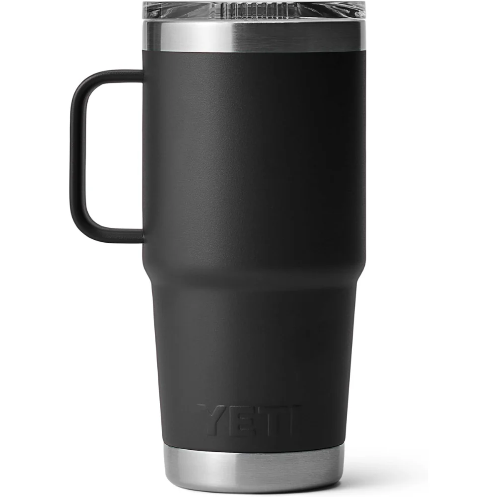 Yeti Rambler 20 OZ Travel Mug (Black) - Image 2