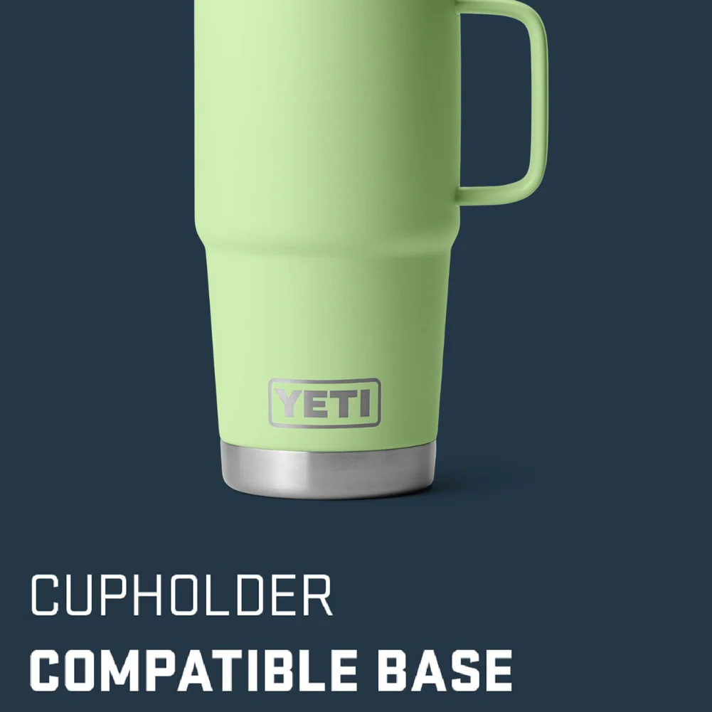 Yeti Rambler 20 OZ Travel Mug (Key Lime) - Image 8