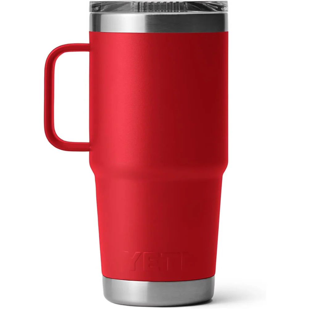 Yeti Rambler 20 OZ Travel Mug (Rescue Red) - Image 2