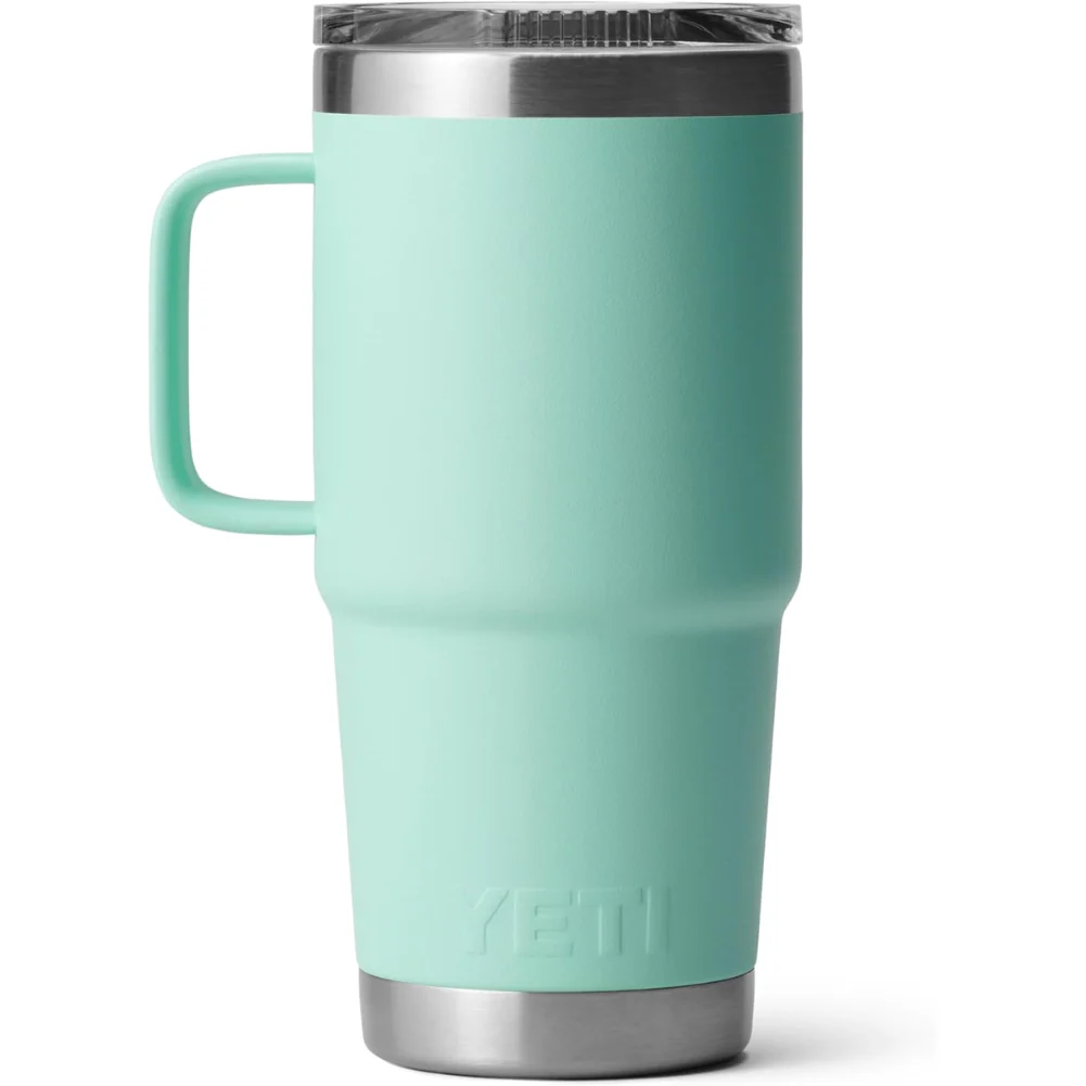 Yeti Rambler 20 OZ Travel Mug (Seafoam) - Image 10