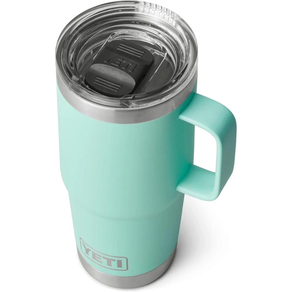 Yeti Rambler 20 OZ Travel Mug (Seafoam) - Image 11