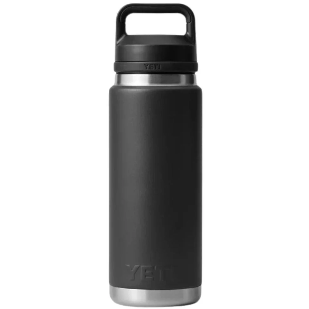 Yeti Rambler 26 OZ (769 ml) Bottle With Chug Cap (Black) - Image 3