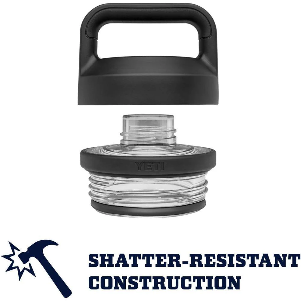 Yeti Rambler 26 OZ (769 ml) Bottle With Chug Cap (Black) - Image 5