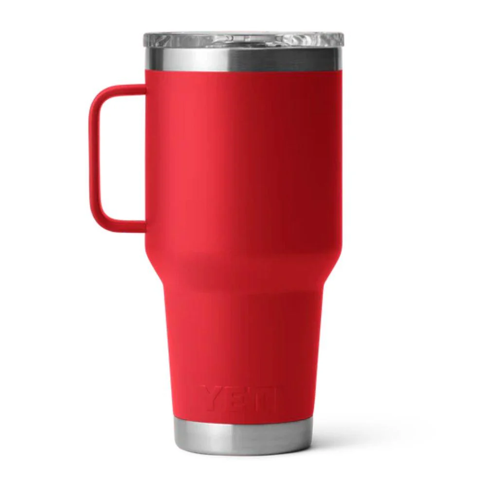 YETI Rambler 30 Oz Travel Mug (Rescue Red) - Image 13
