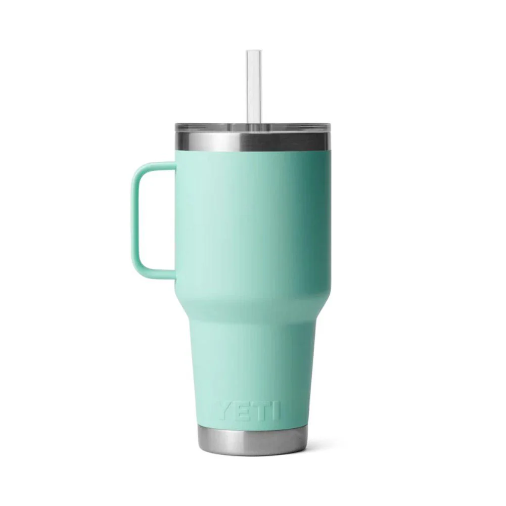 Yeti Rambler 35 OZ (994 ML) Straw Mug (Sea Foam) - Image 2