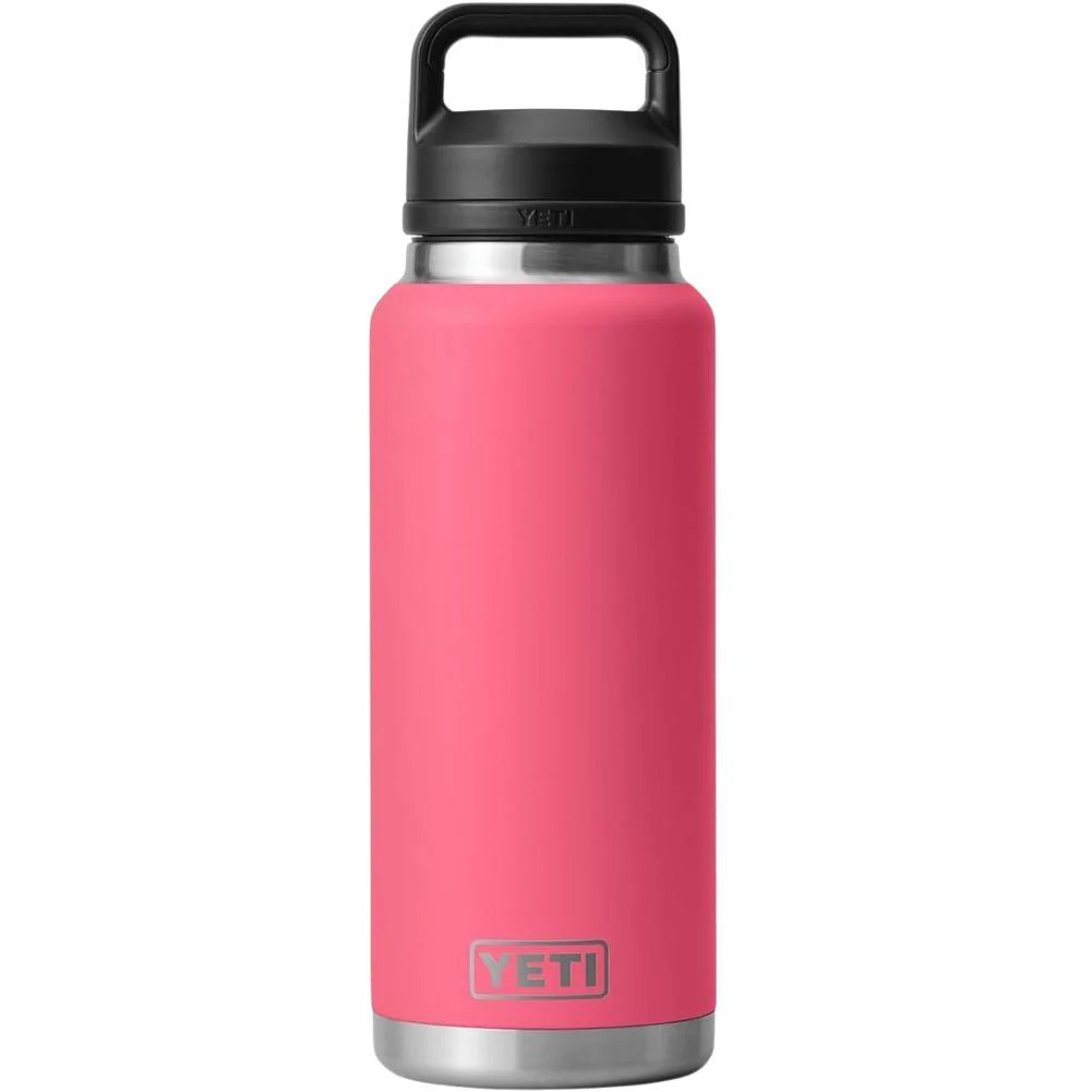 Yeti Rambler 36 oz (1065 ml) Bottle With Chug Cap (Tropical Pink)