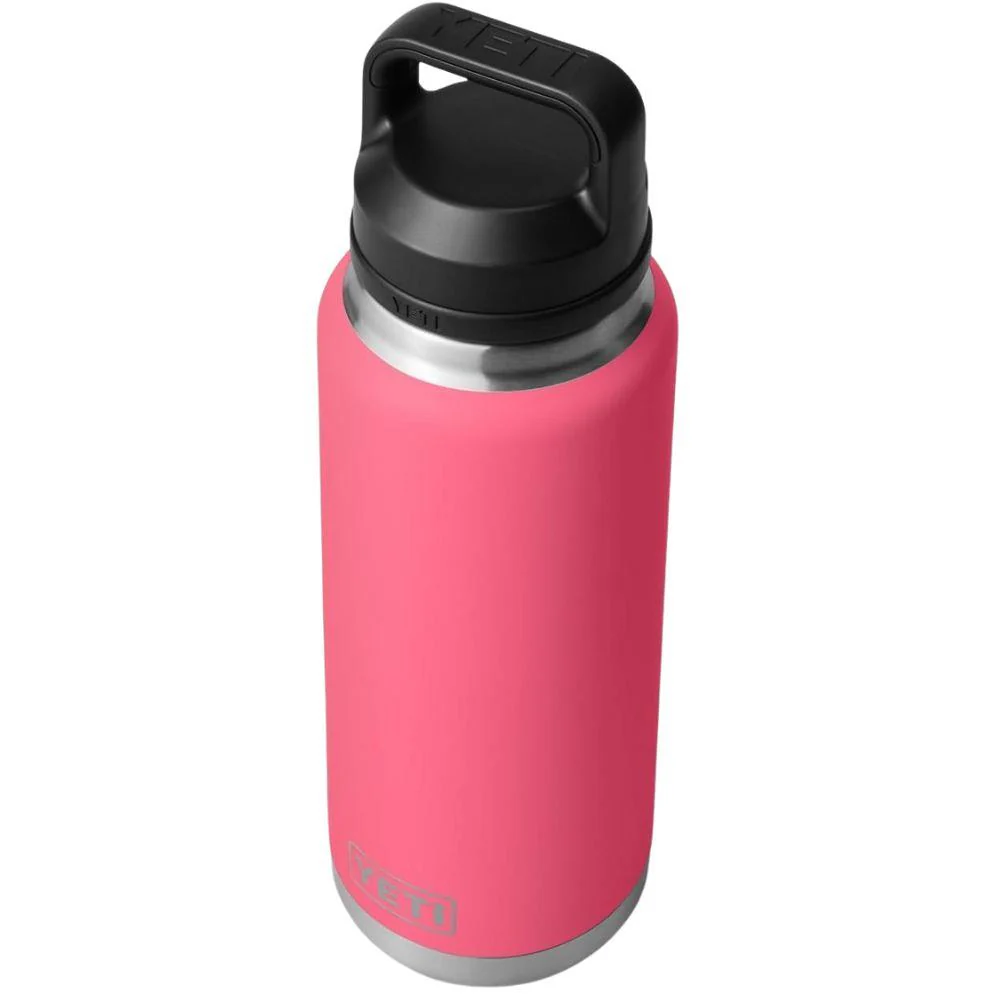 Yeti Rambler 36 oz (1065 ml) Bottle With Chug Cap (Tropical Pink) - Image 3