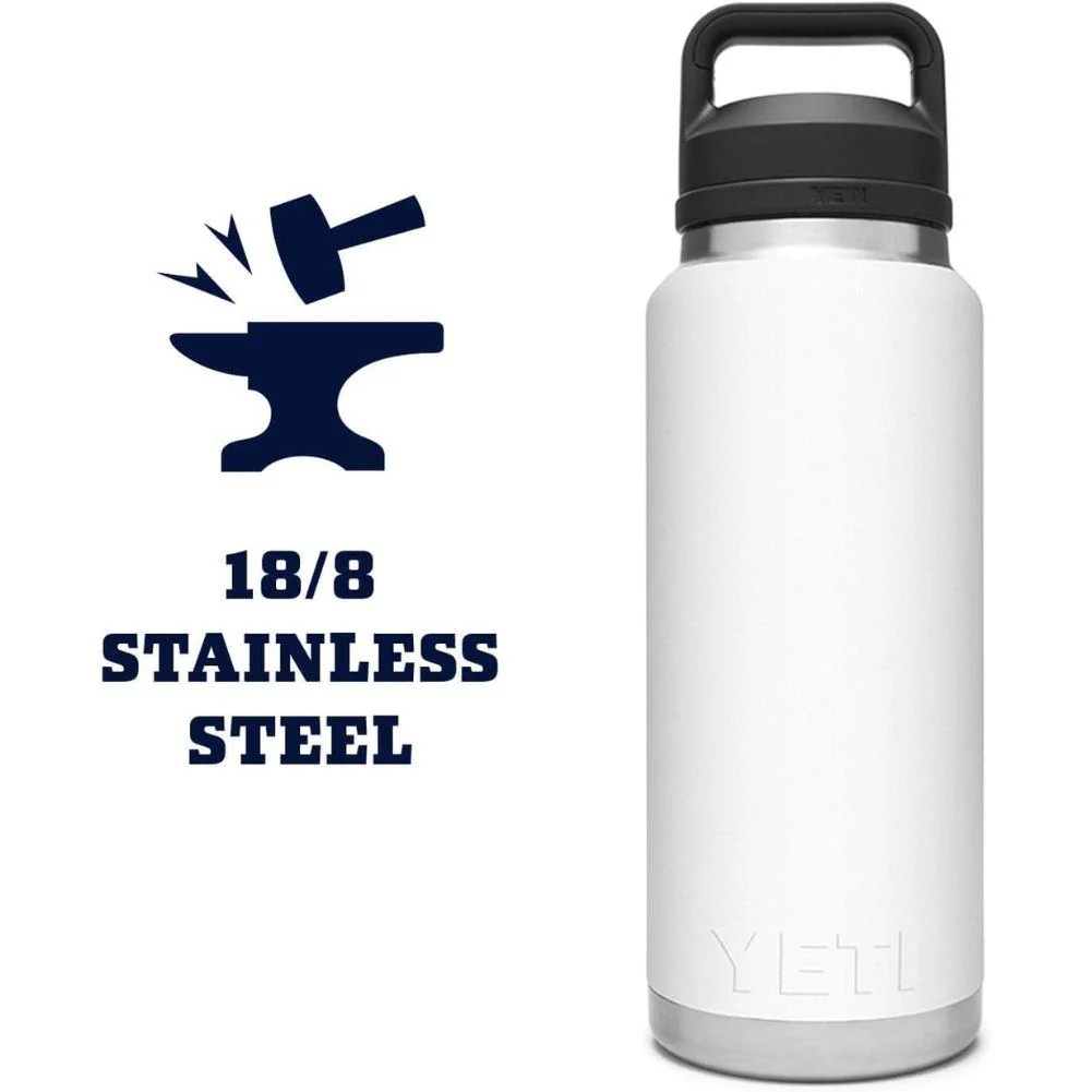 Yeti Rambler 36 oz (1065 ml) Bottle With Chug Cap (Tropical Pink) - Image 7
