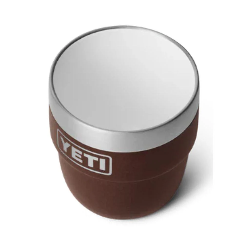 YETI Rambler 4 Oz Espresso Cups 2 Pack (Wetlands Brown) - Image 3