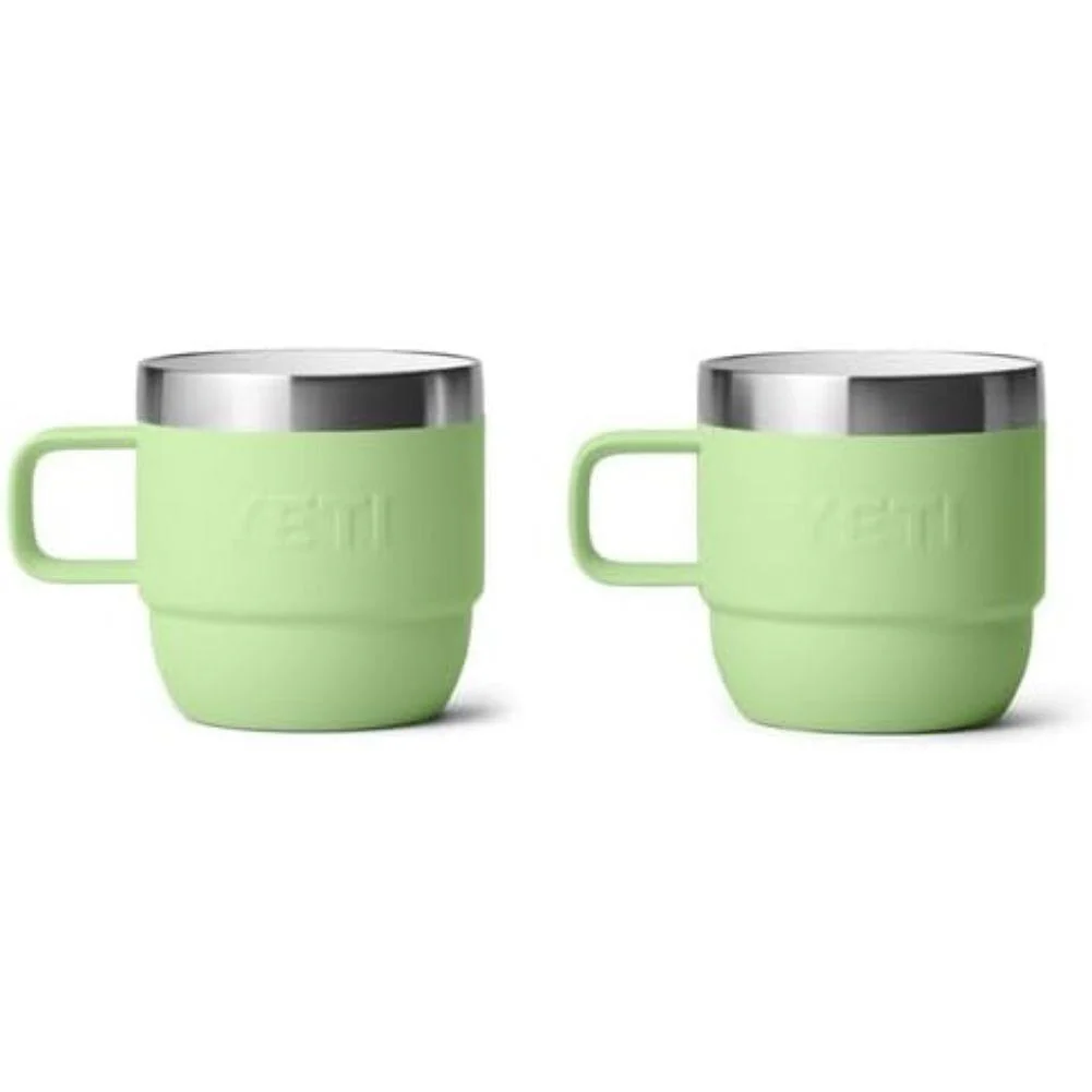 YETI Rambler 6 OZ Stackable Mug 2 Pack (Key Lime) - Image 2