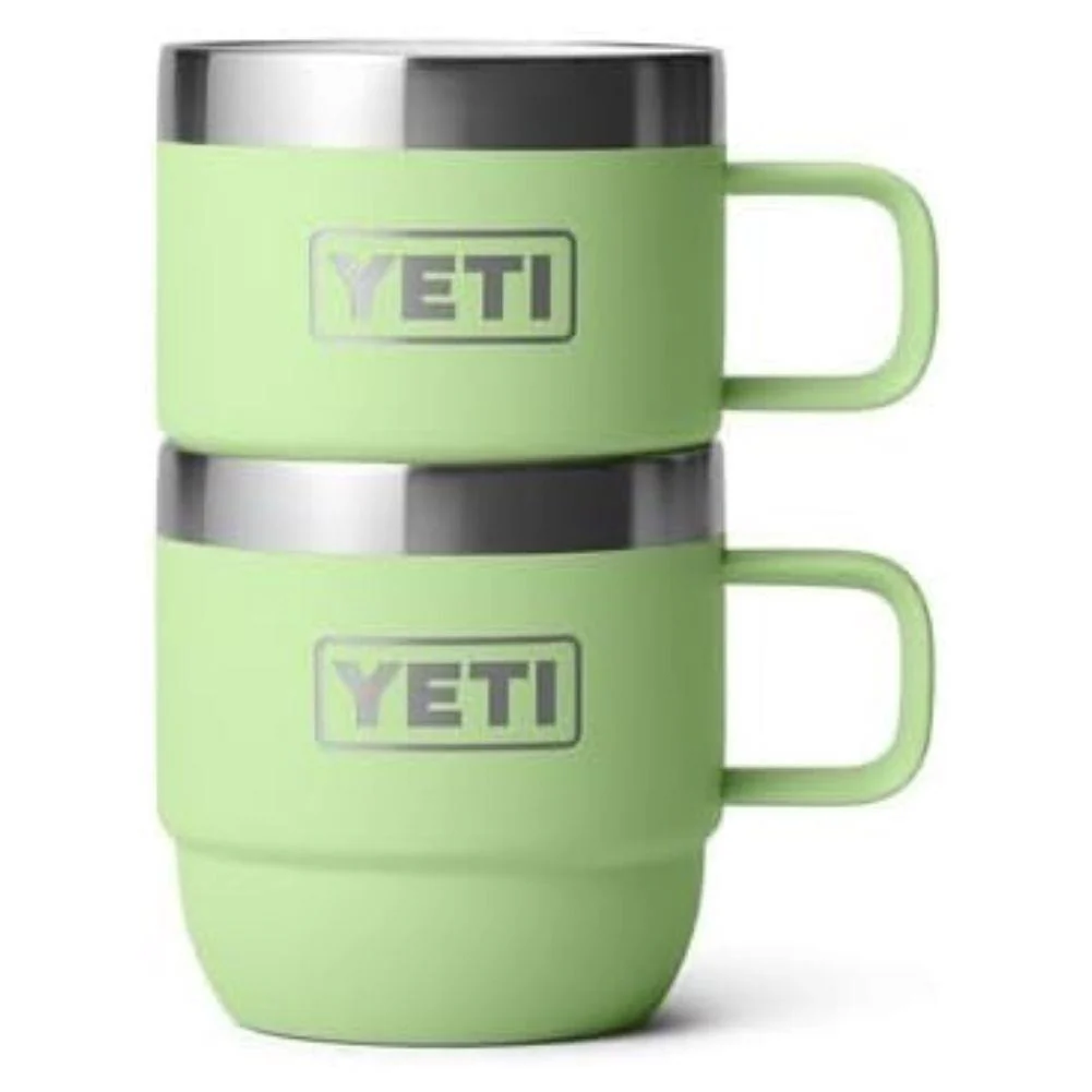YETI Rambler 6 OZ Stackable Mug 2 Pack (Key Lime) - Image 3