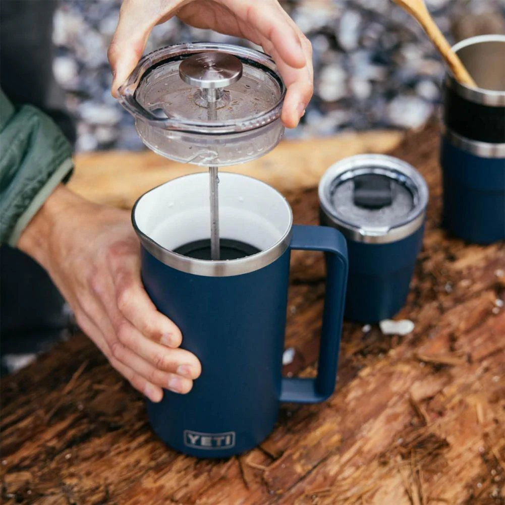 Yeti Rambler 64 oz French Press (Navy) - Image 13