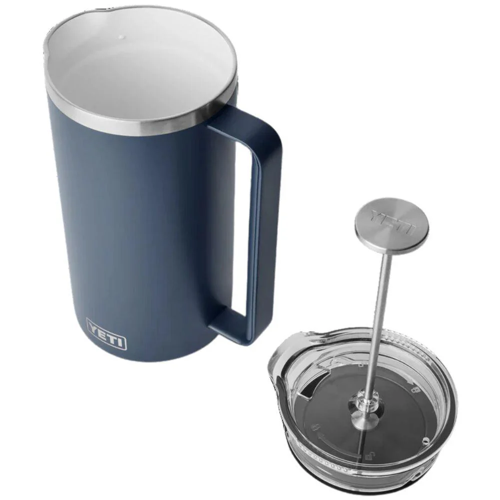 Yeti Rambler 64 oz French Press (Navy) - Image 4
