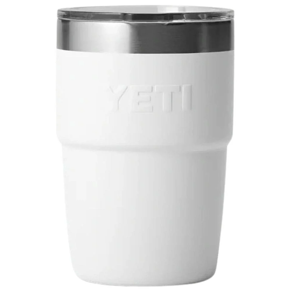 YETI Rambler 8 Oz Stackable Cup (White) - Image 2