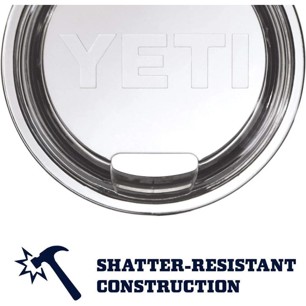 Yeti Rambler Mug 14 OZ (Stainless Steel) - Image 7