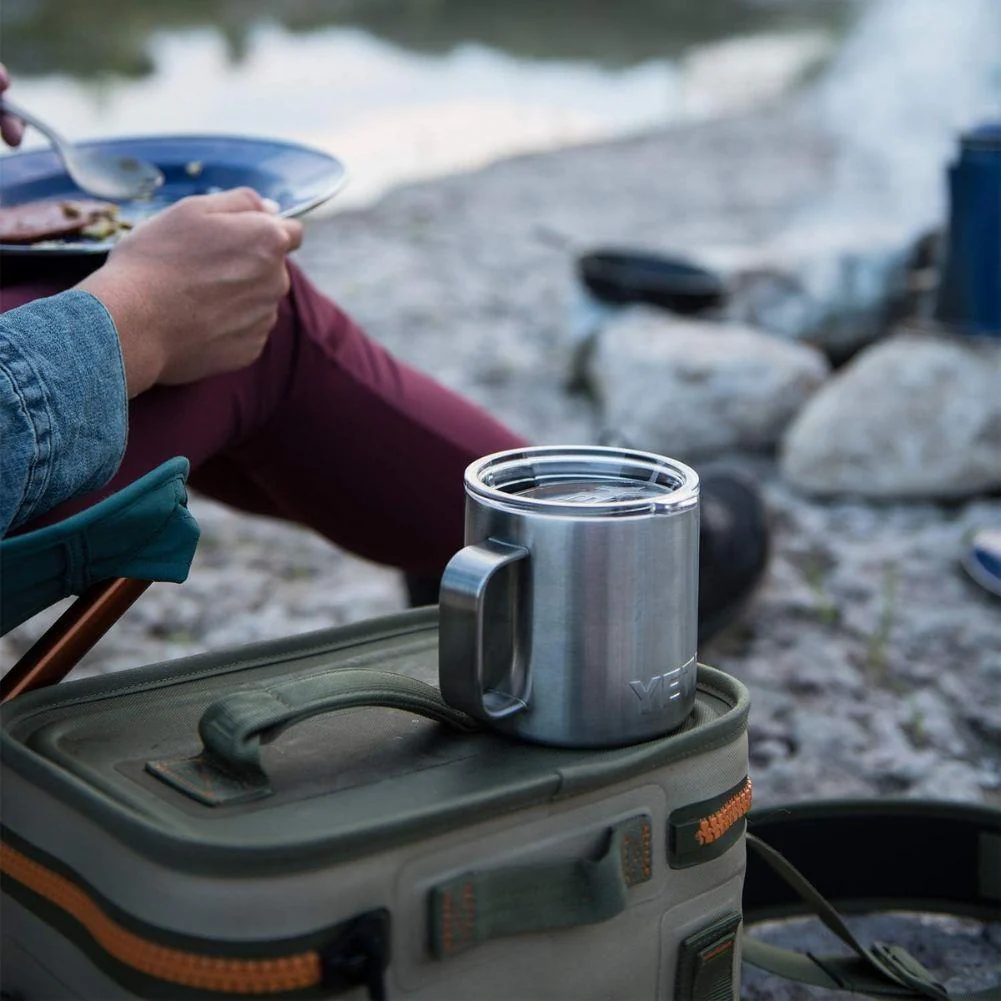 Yeti Rambler Mug 14 OZ (Stainless Steel) - Image 9