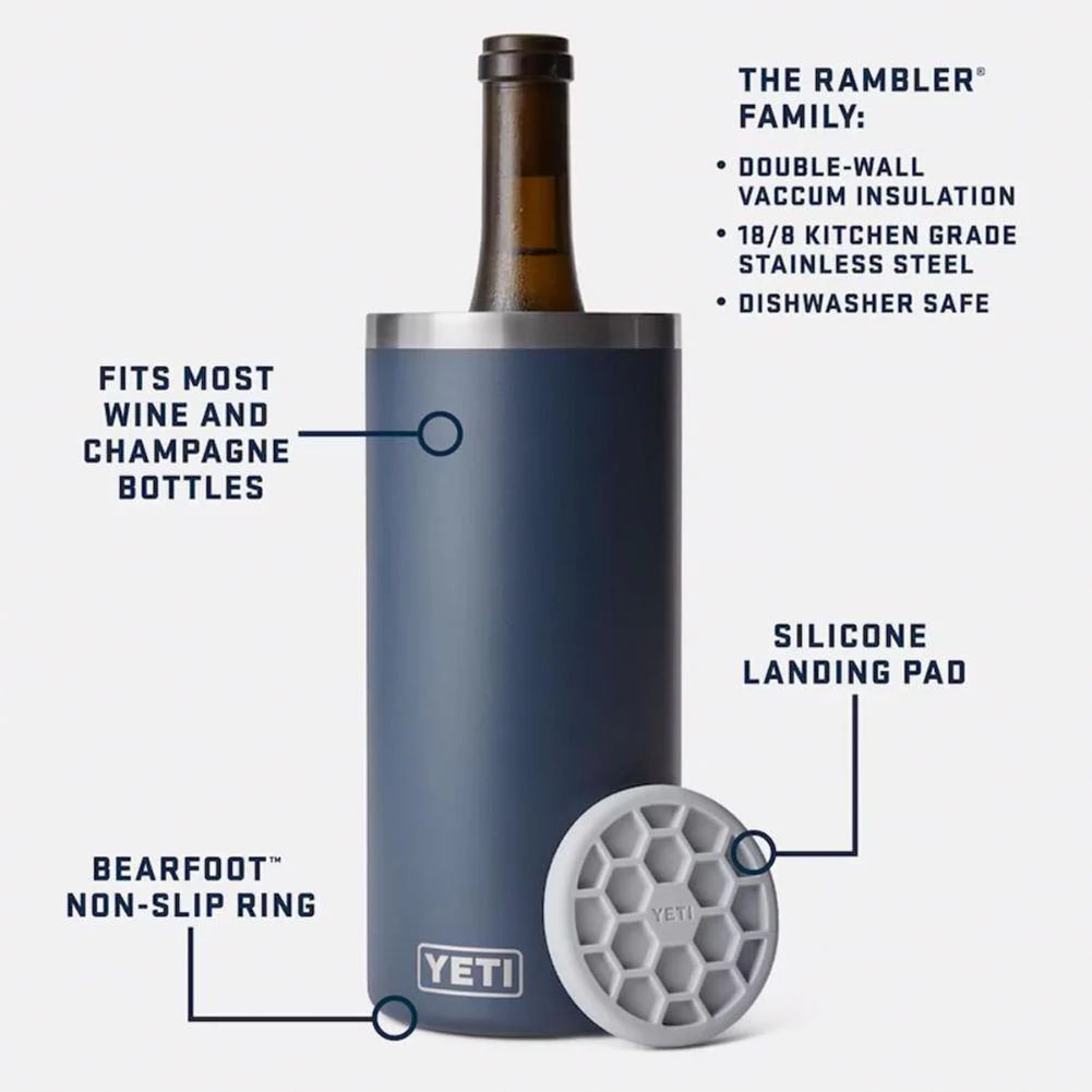 Yeti Rambler Wine Chiller (White) - Image 8