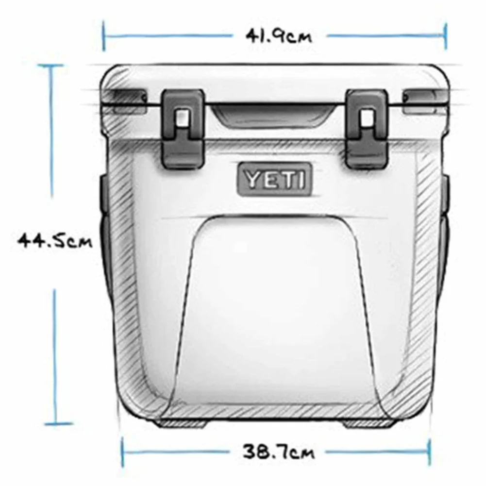 Yeti Roadie 24 Cool Box (Navy) - Image 6