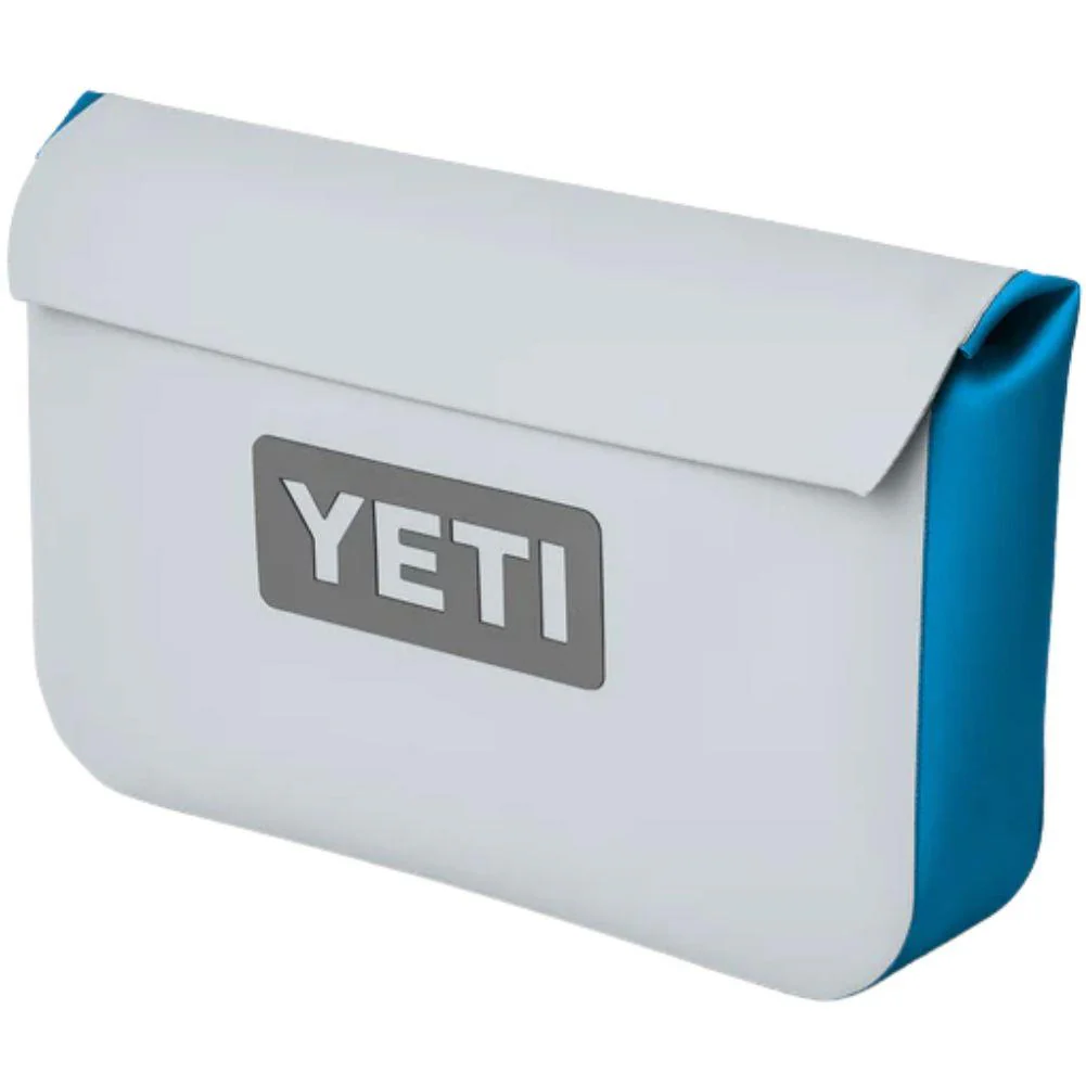 Yeti Sidekick Dry 3L Waterproof Gear Case (Fog Grey/Blue) - Image 2