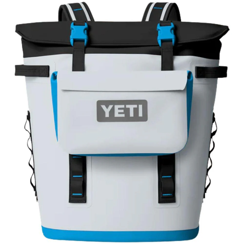 Yeti Sidekick Dry 3L Waterproof Gear Case (Fog Grey/Blue) - Image 7