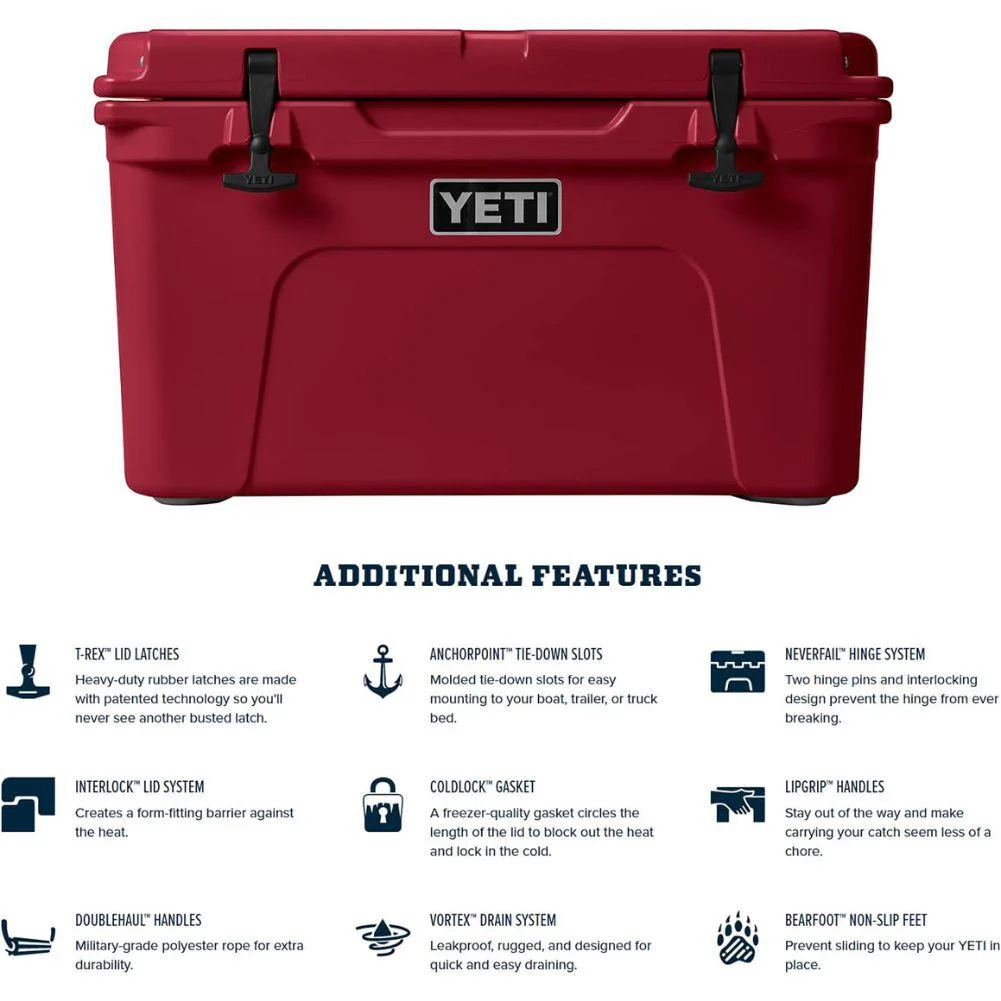 Yeti Tundra 45 Cool Box (Big Sky Blue) - Image 8