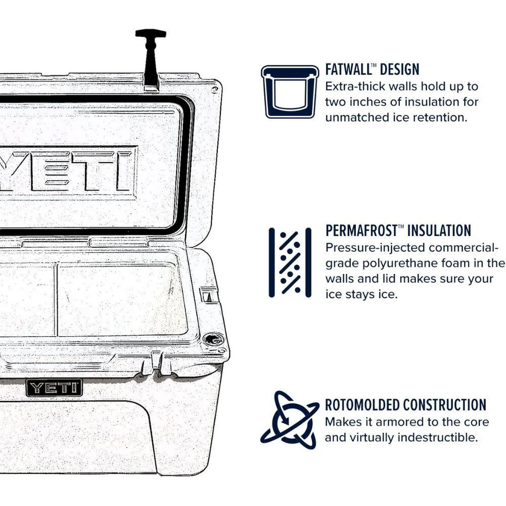 Yeti Tundra 45 Cool Box (Firefly Yellow) - Image 5